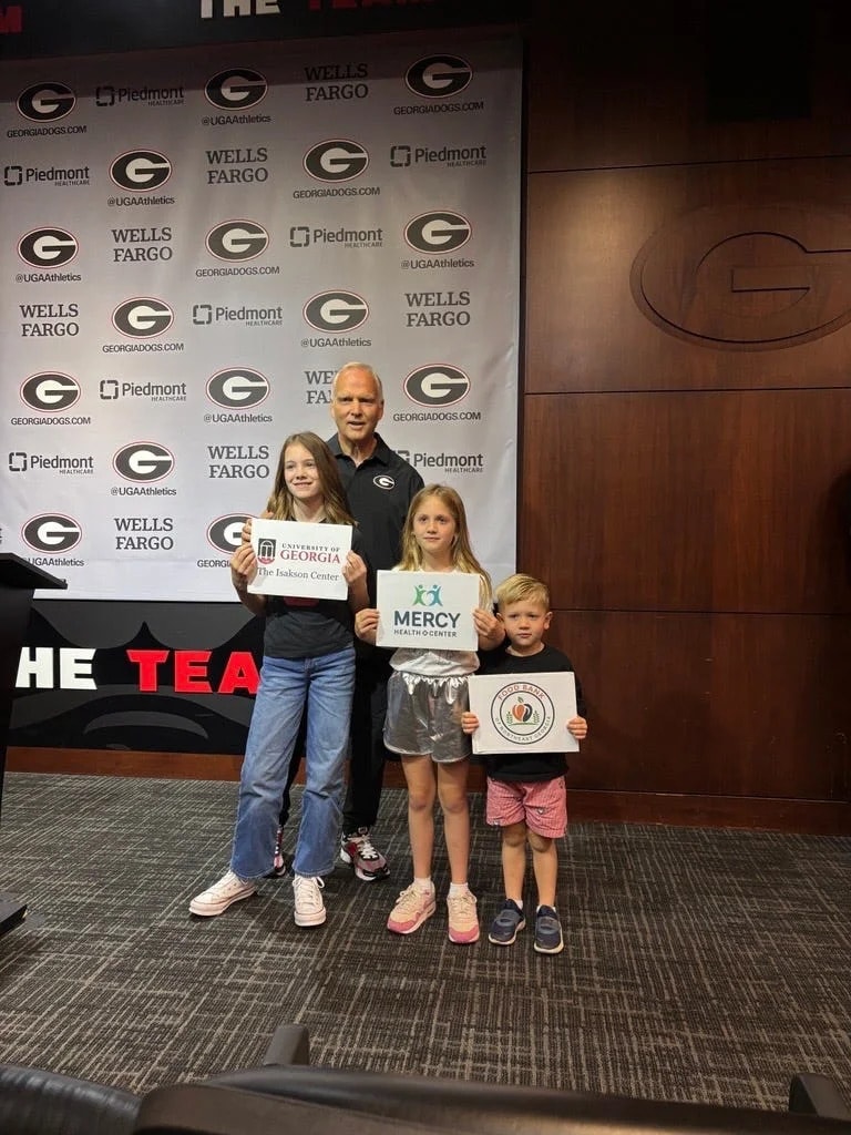 Mark Richt steps into the spotlight again for the Chick-fil-A Dawg Bowl, raising funds for Parkinson’s and Crohn’s