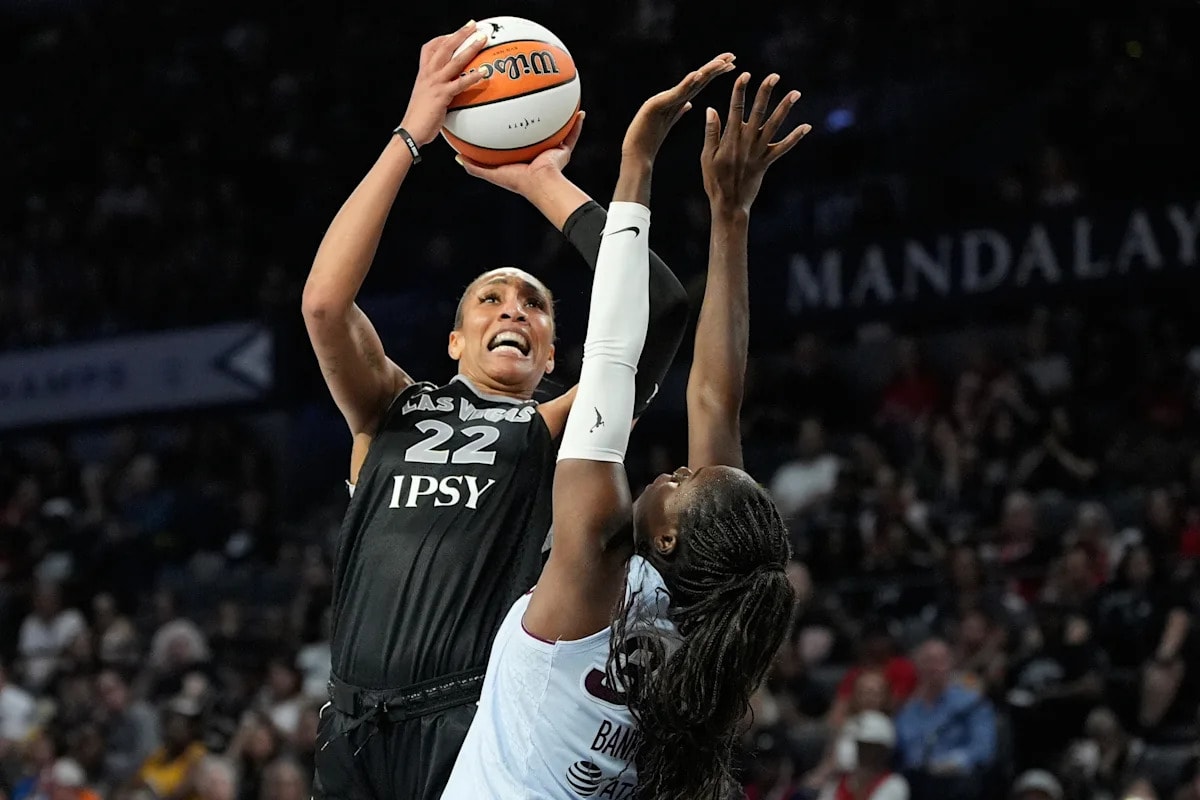 A’ja Wilson and Jackie Young combine for 50 as Las Vegas Aces beat Toronto Tempo 93-73 in season opener