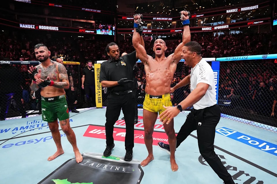 Gregory Rodrigues stuns Anthony Hernandez to emerge as a UFC middleweight title contender at UFC Sacramento