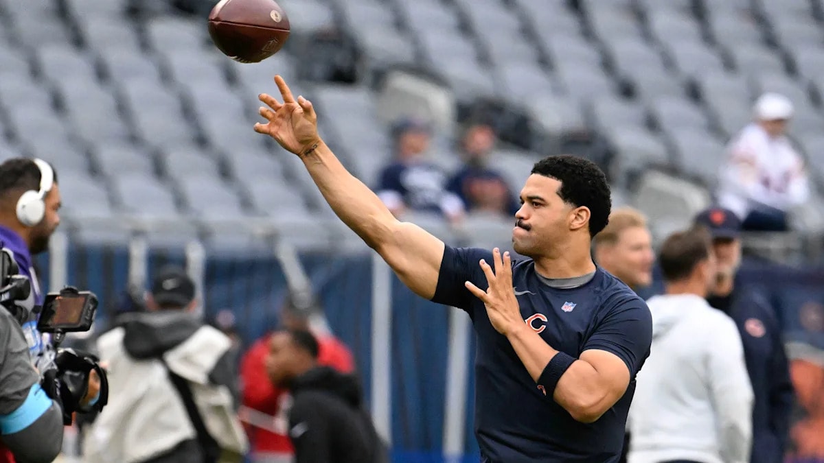 Caleb Williams expected to return for Bears in Week 6 vs. Falcons after hamstring issue