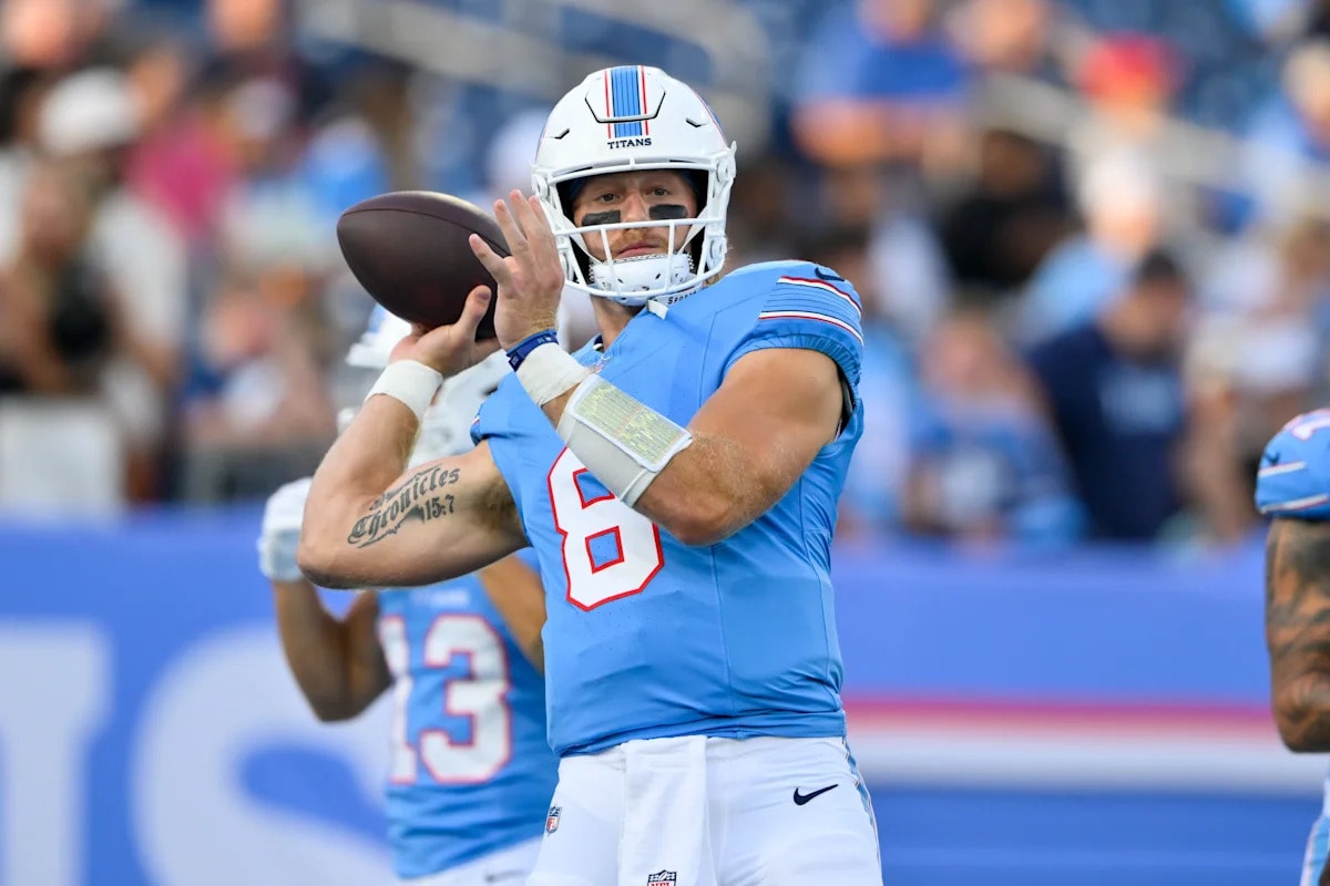 Titans move on from Will Levis before roster cut deadline, leaving QB market open