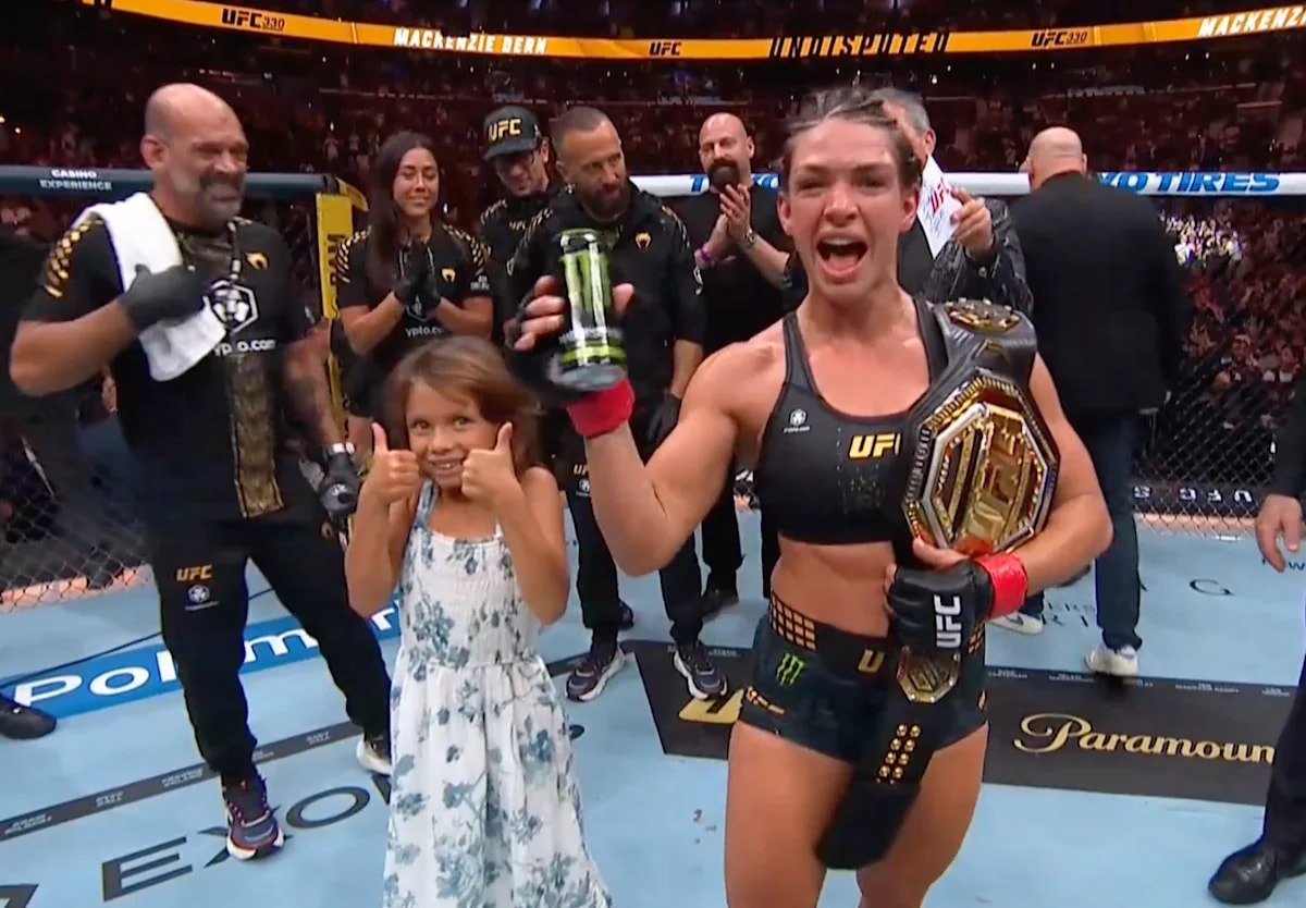Mackenzie Dern makes UFC 330 title defense count, outpointing Gillian Robertson in a grind-it-out co-main