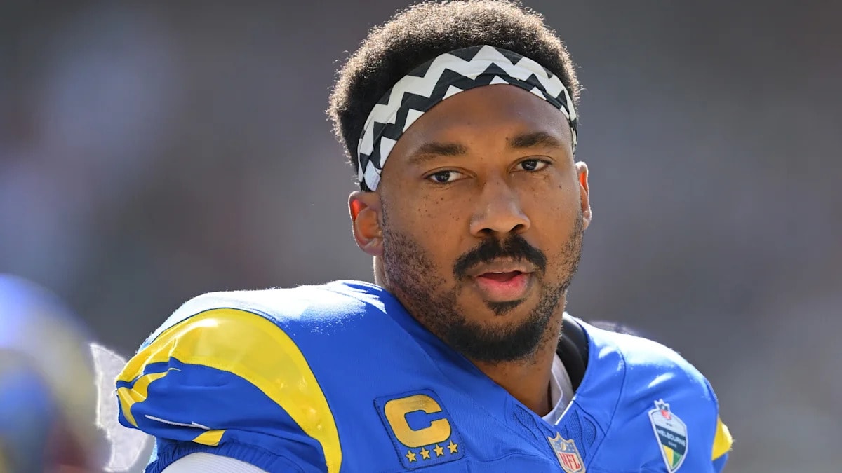 Rams plan to keep Myles Garrett out of practice this week as knee recovery continues