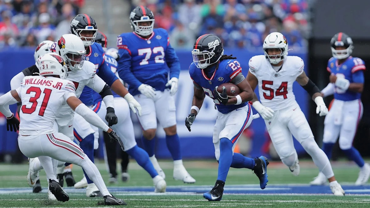 Najee Harris is back as full participant in Giants practice after Wednesday day away