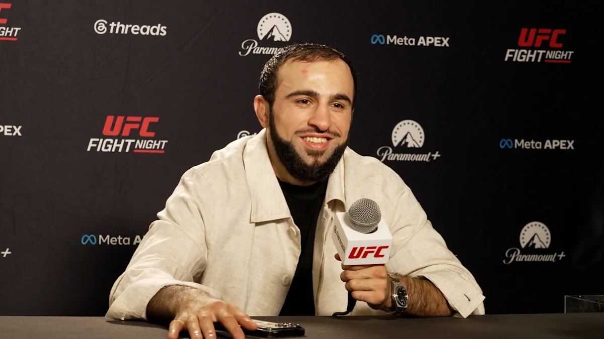 Otari Tanzilovi turns fitness message into highlight-reel result at UFC Vegas 122