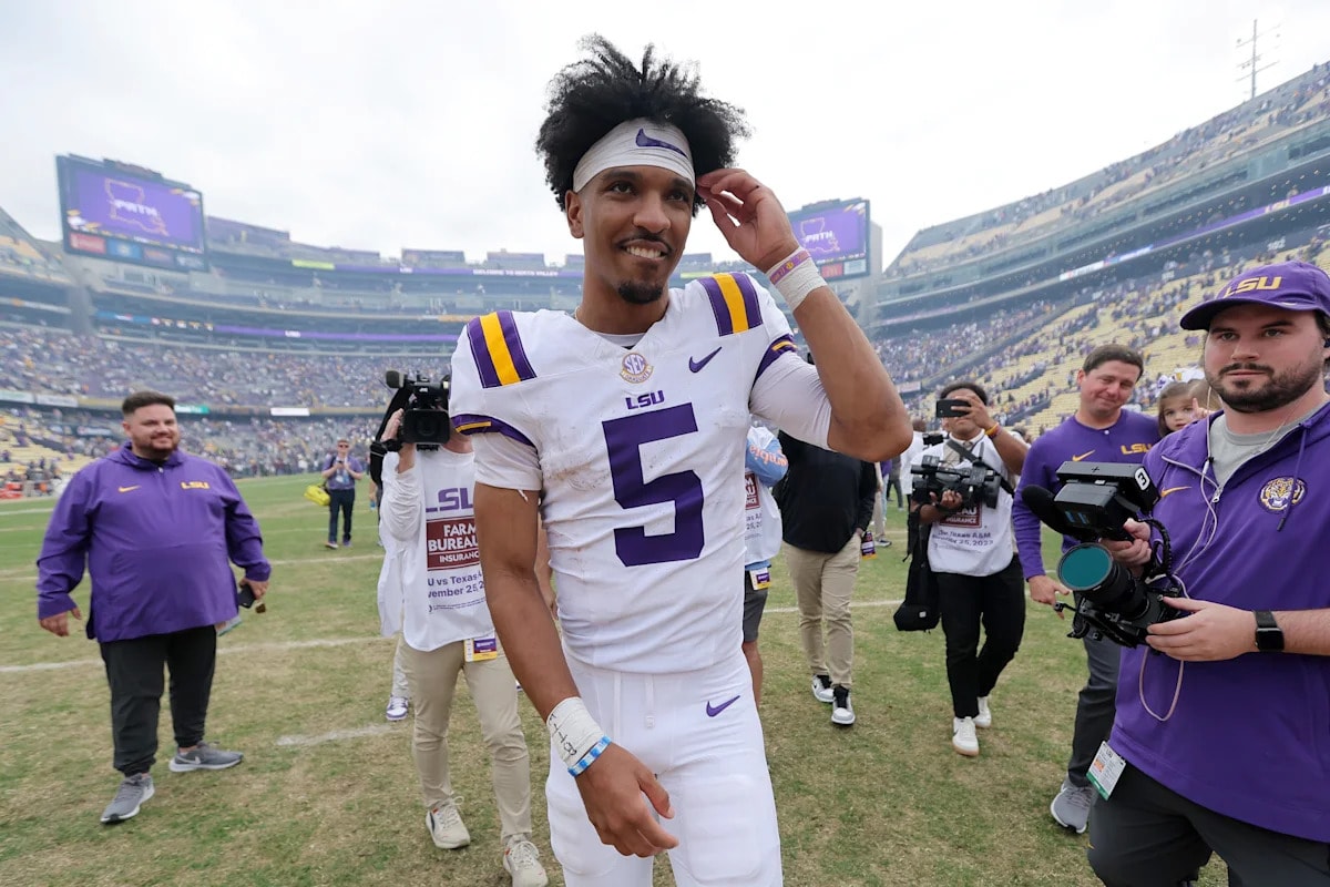 Jayden Daniels issues cease-and-desist amid LSU jersey dispute, raising a larger question about respect and legacy