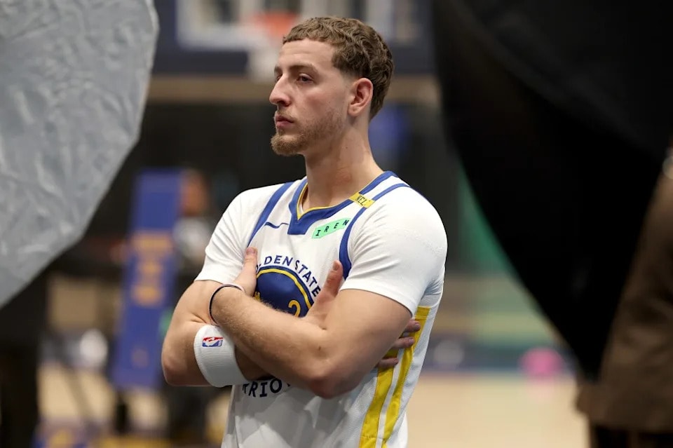 Brandin Podziemski celebrates Warriors extension with defiant two-word message