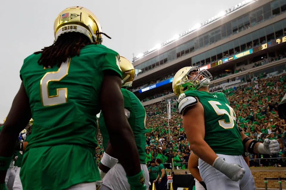 Wisconsin opens at Lambeau against No. 5 Notre Dame, with early-season tests across both lines