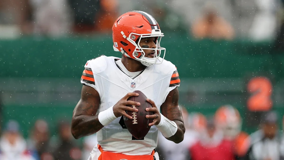 Deshaun Watson finds rookie Denzel Boston for a 29-yard TD as Browns take 12-10 lead at MetLife