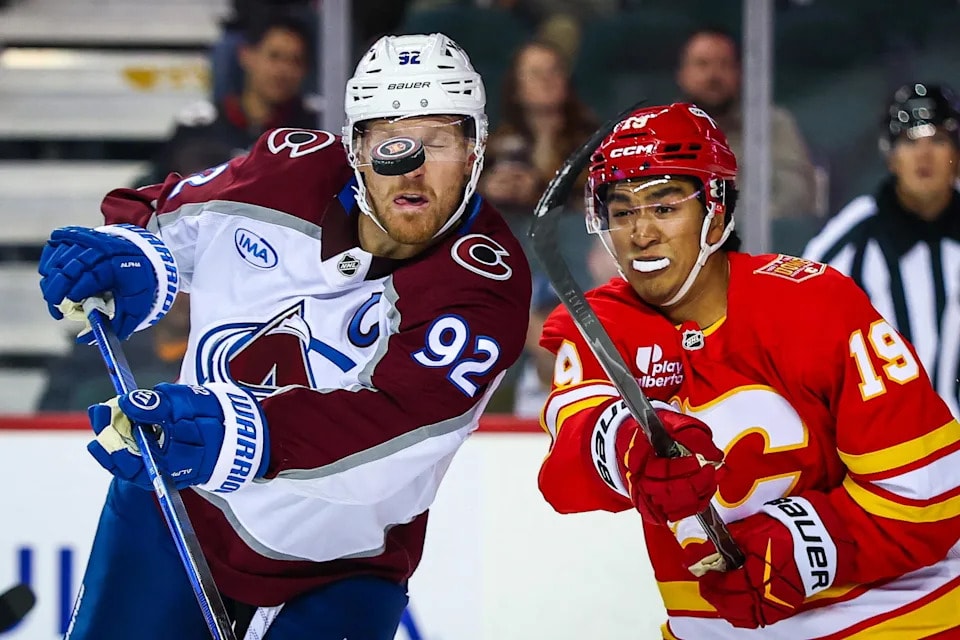 Flames show early signs of improvement, but Avalanche run away late in 7-3 win