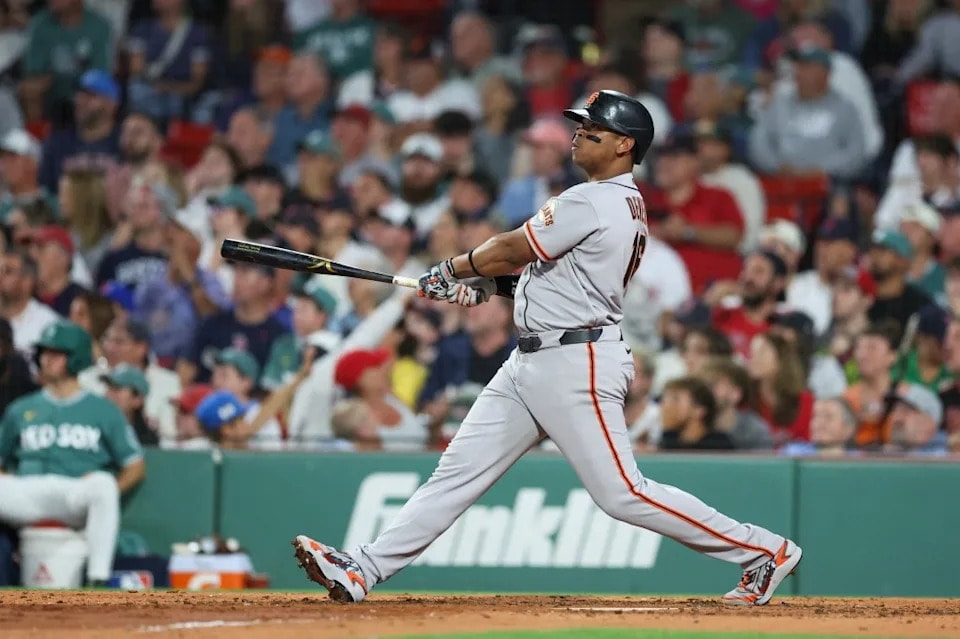 Rafael Devers returns to Fenway as a visiting Giant, homers but Boston bid denied in 6-4 loss