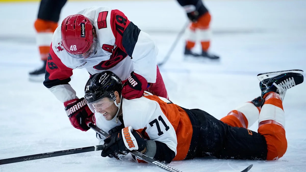 Flyers extend opening slump to franchise-record 7th straight loss, as Tocchet search for answers continues