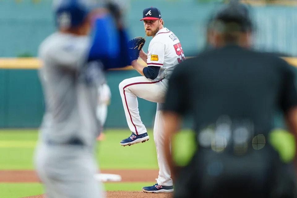 Bryce Elder answers the Dodgers with six strong innings as Atlanta again finds a way to win