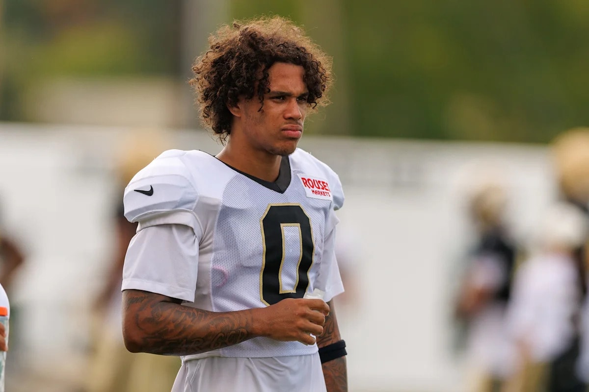 Saints rookie WR Jordyn Tyson dealing with hamstring injury, expected to miss time