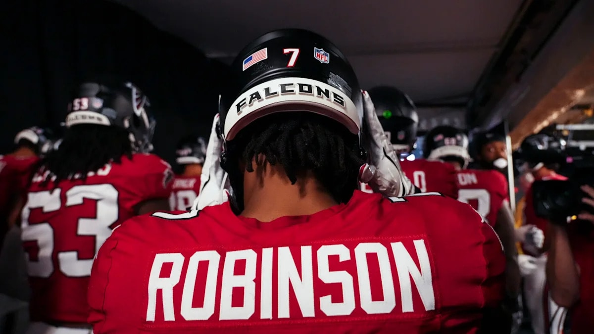 Bijan Robinson’s prime-time edge fuels Falcons’ most visible runs
