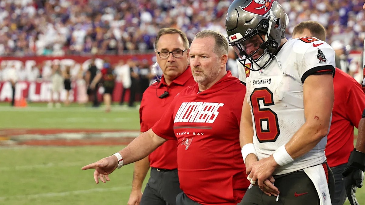 Buccaneers quarterback Baker Mayfield’s thumb issue remains a key question heading into Week 5 versus Cowboys