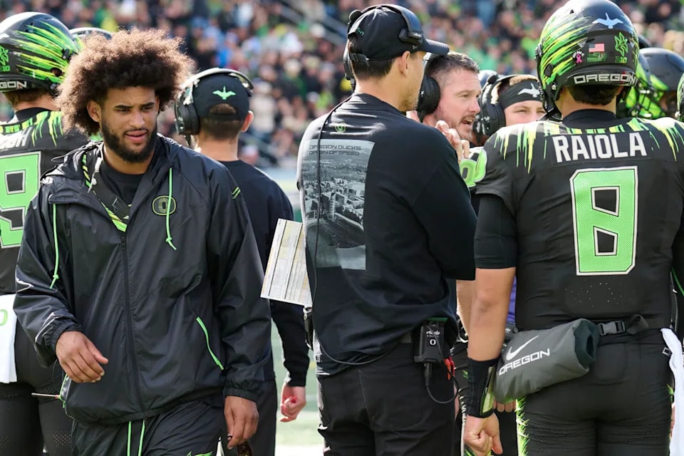 Dylan Raiola’s potential starting role vs. Nebraska becomes the week’s biggest Oregon QB question
