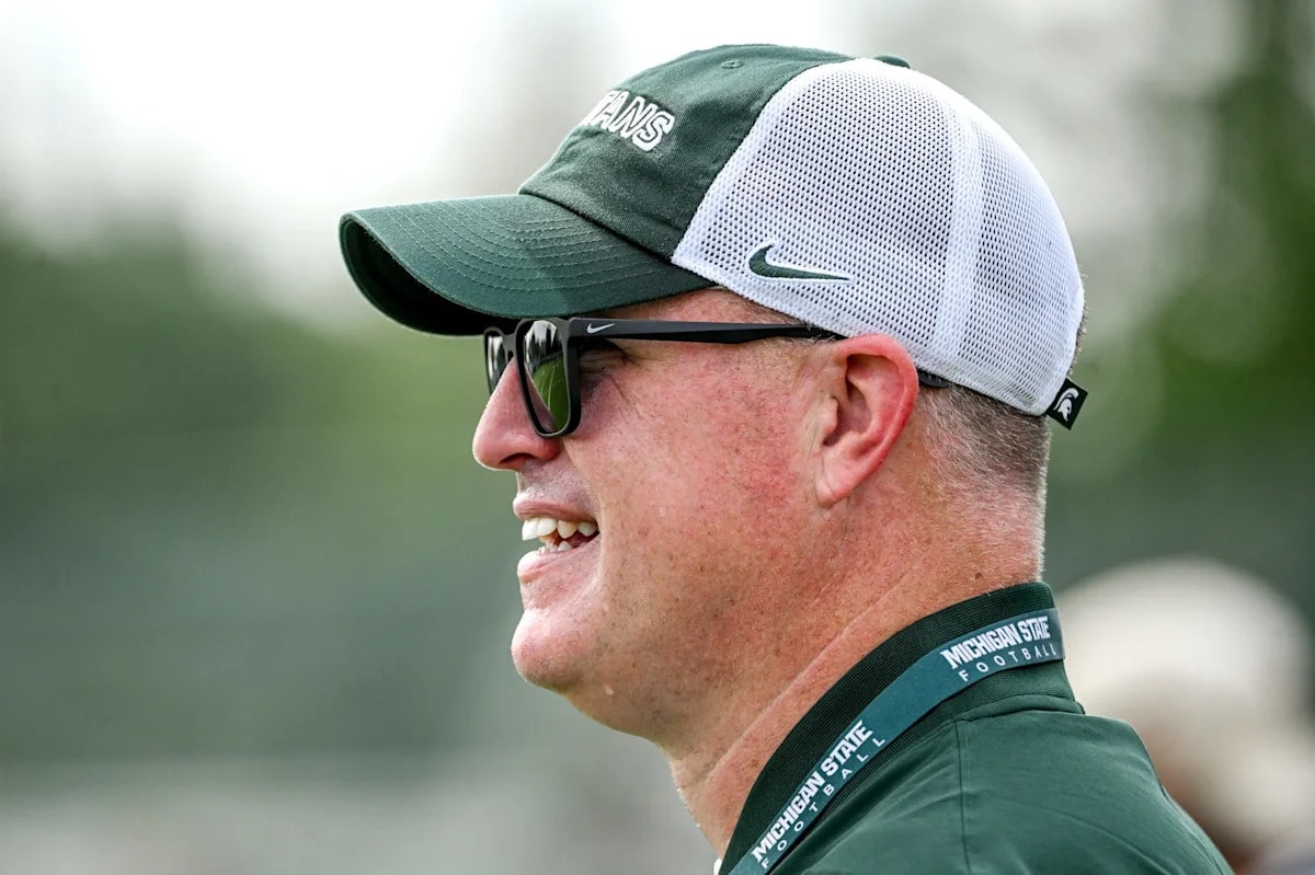 Pat Fitzgerald needles Lane Kiffin with a transfer-portal jab as LSU sits at the center of the conversation