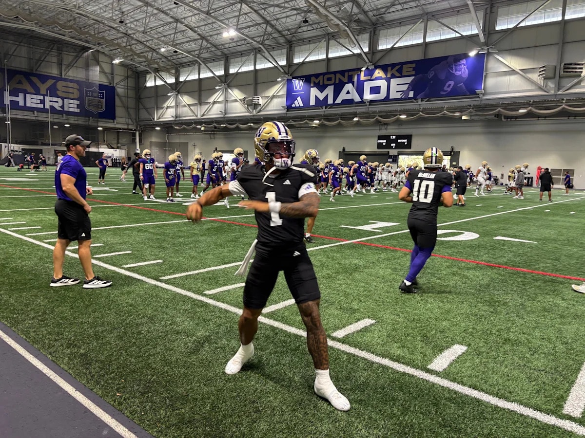 Washington football gets reinforcements back at fall practice ahead of Apple Cup