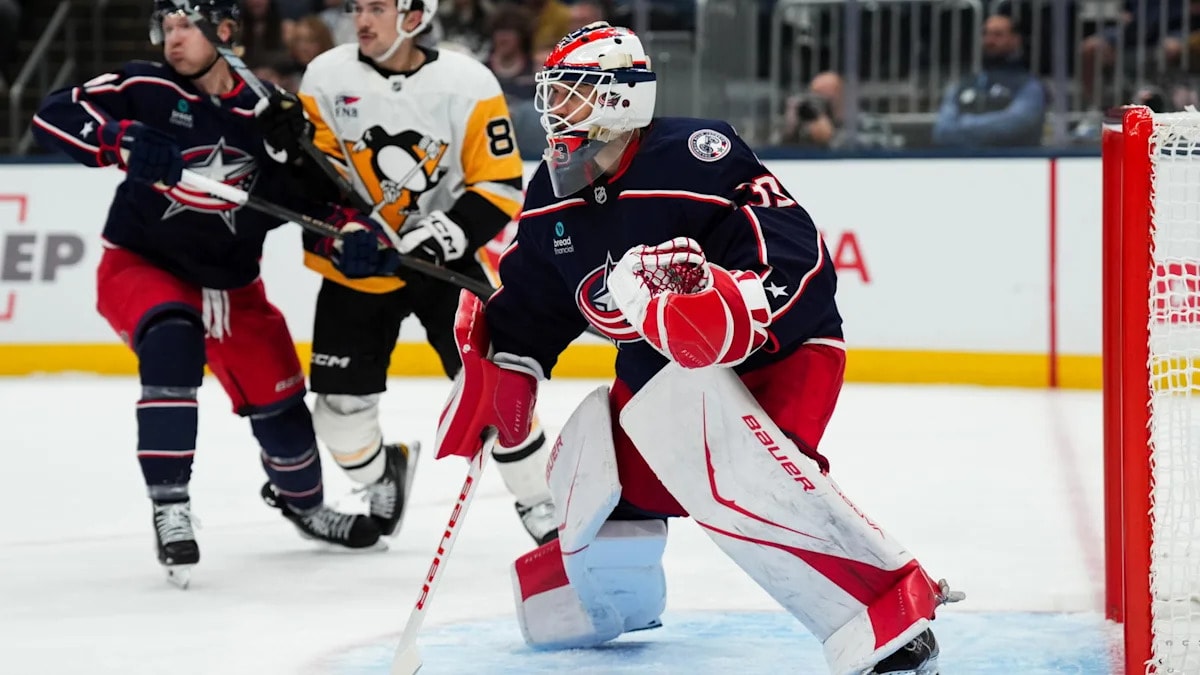Cam Talbot logs first Blue Jackets win, becoming first NHL goalie to play for nine teams