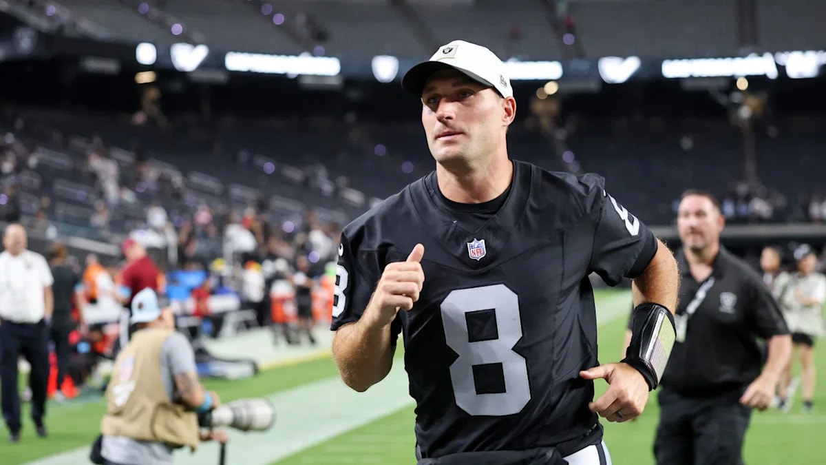 Kirk Cousins tells Raiders fans to earn the cheers, after first Las Vegas home preseason game
