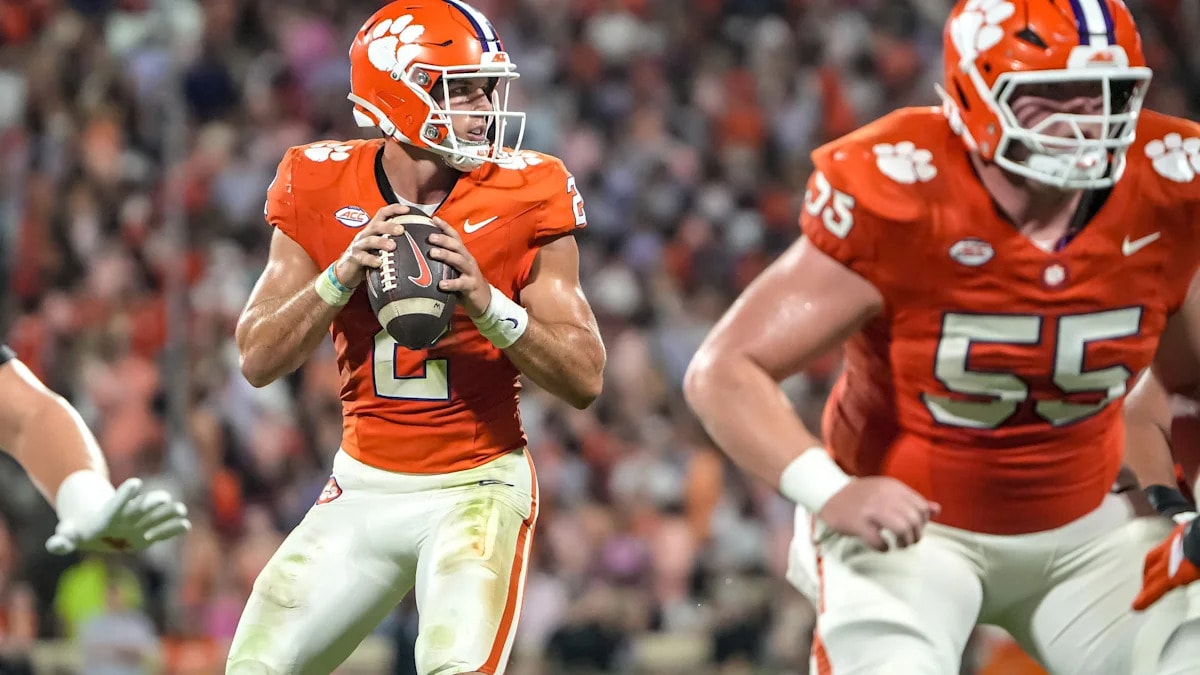 Clemson’s starting quarterback earns national Top-25 freshman recognition while learning the offense