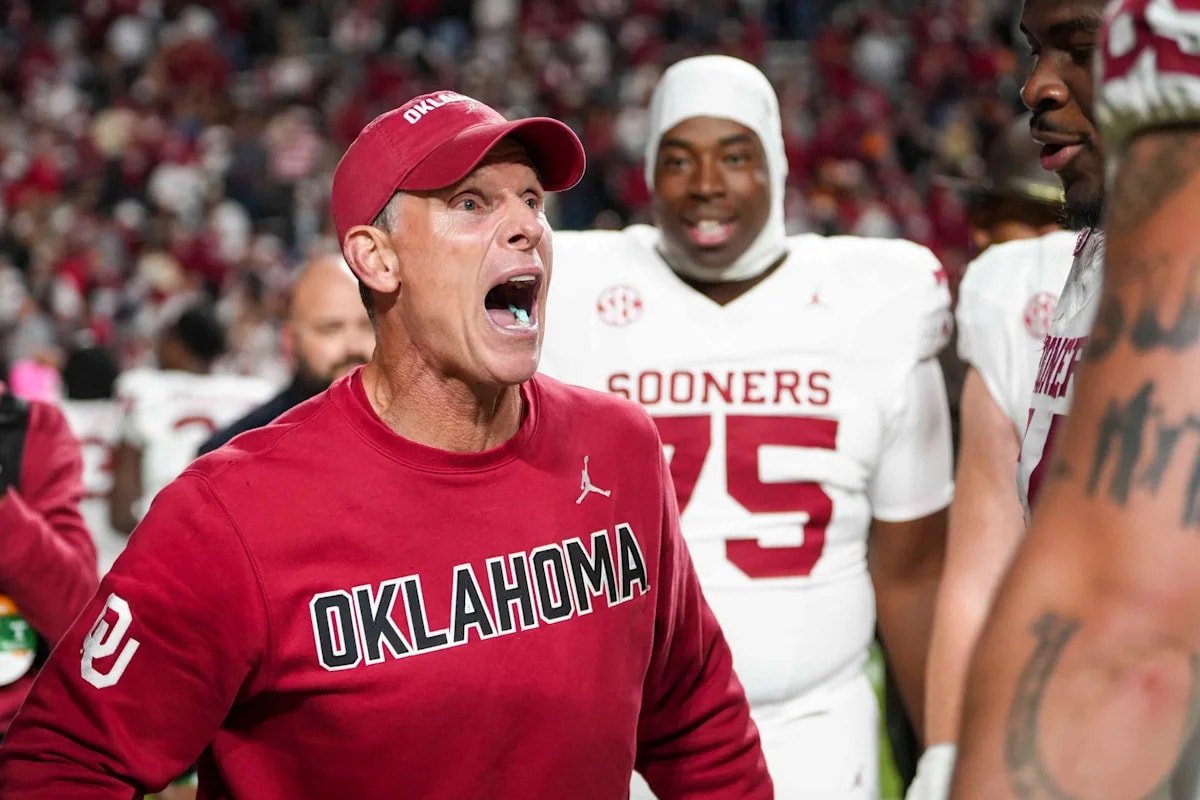Brent Venables’ intensity remains the Oklahoma standard, and quarterback John Mateer says it shows up every day