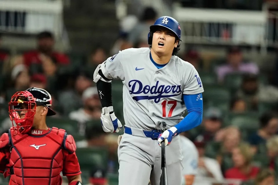 In the playoffs, Shohei Ohtani’s two-way swing turns into a lineup question for the Dodgers