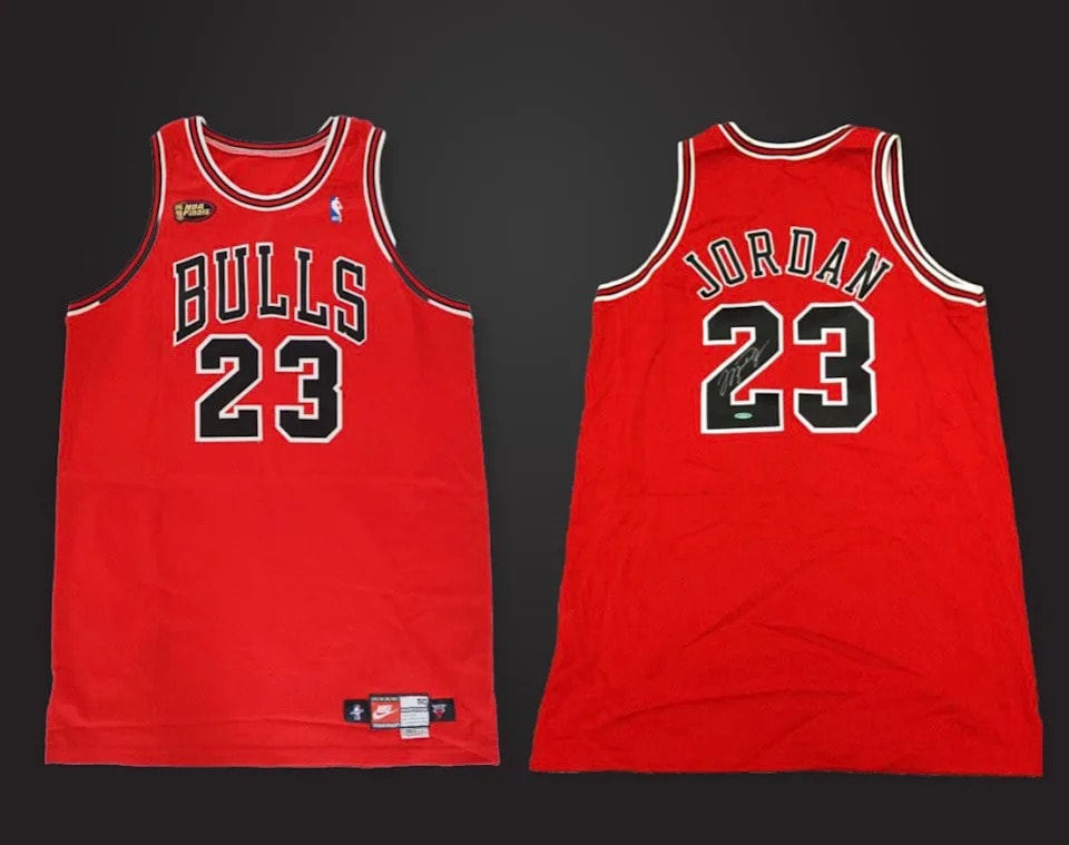 Michael Jordan 1998 NBA Finals jersey sets record at $14 million auction