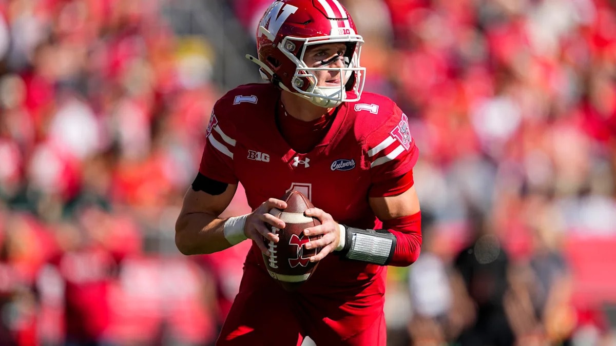 Wisconsin’s College Football Playoff odds rise to 11.8% in latest projection