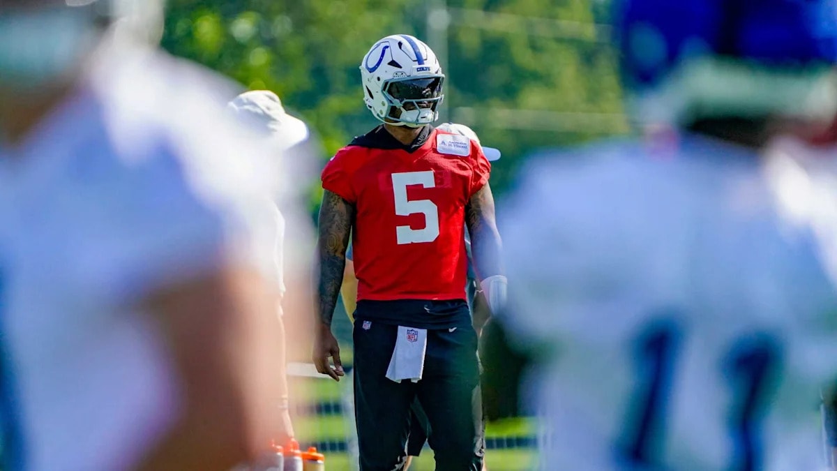 Anthony Richardson set to start Thursday vs. Patriots as Daniel Jones sits out preseason, per report