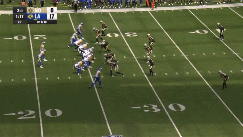 Stetson Bennett’s second-quarter corner route gives the Rams a clearer backup-quarterback picture
