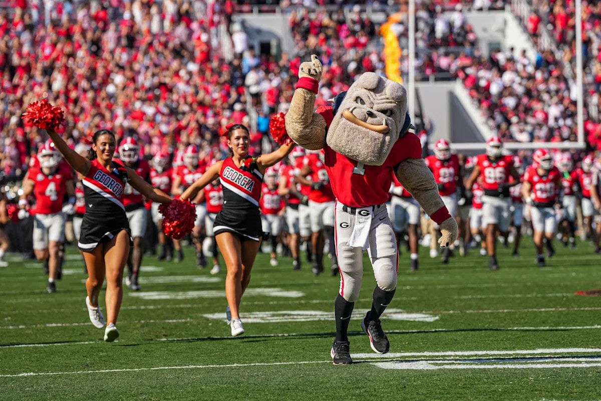 Georgia football to feature a new corporate sponsorship logo on its Sanford Stadium home field in 2026