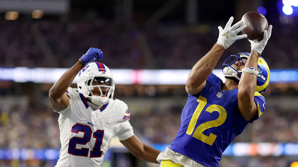 Puka Nacua touchdown puts Rams back on top, 20-19, with 14:16 left