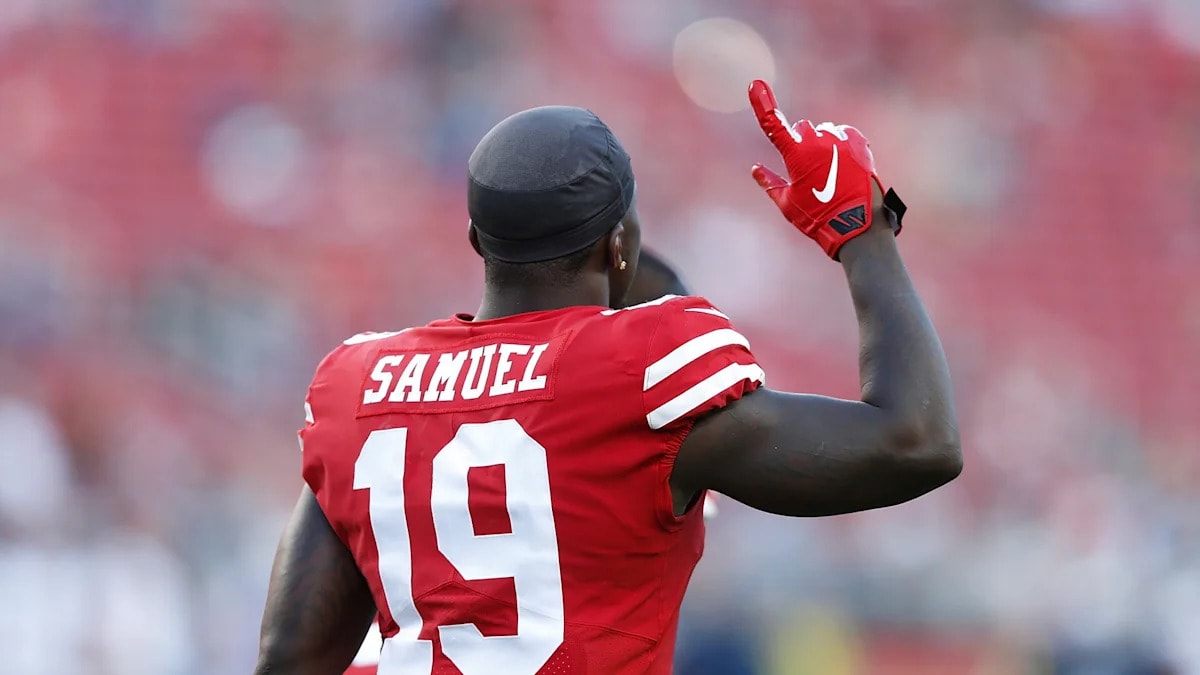 Deebo Samuel returns to No. 19, reclaiming a familiar identifier with the 49ers
