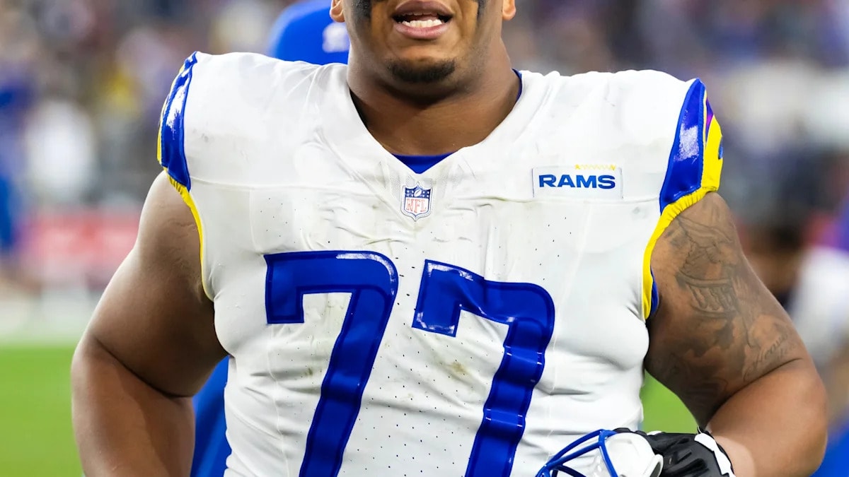 Rams’ Alaric Jackson faces suspension talk after altercation with Bills’ Bradley Chubb