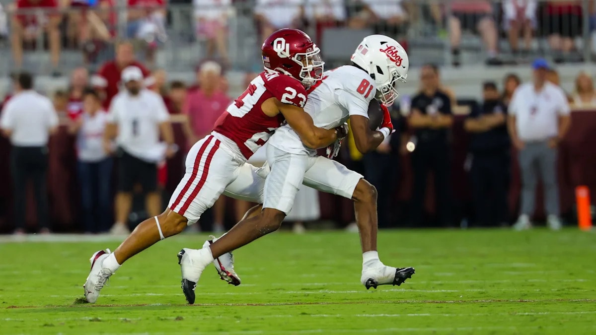 Oklahoma lists multiple absences, but one defensive back remains a game-time possibility vs. Texas