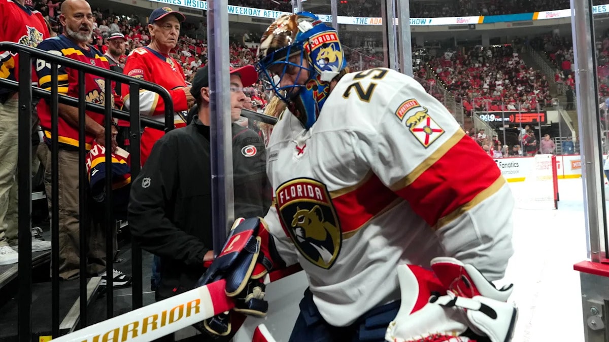 Paul Maurice clarifies Jacob Markstrom’s status after Buffalo exit as Panthers fall 5-3 again