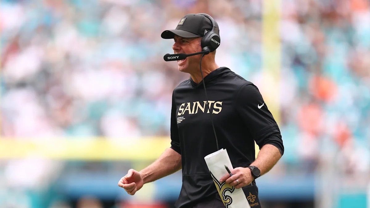 Brandon Staley says he’s “more poised, composed” entering his second season with Saints
