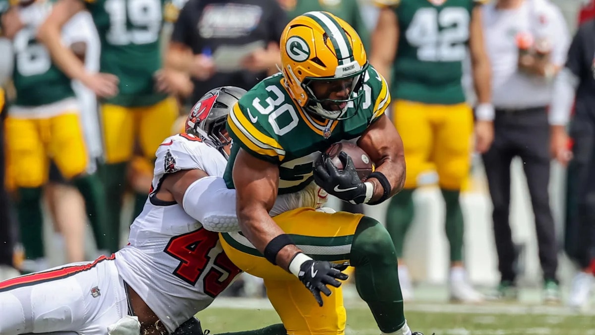 Packers add RB Pierre Strong to active roster after Chris Brooks misses practice with ankle issue