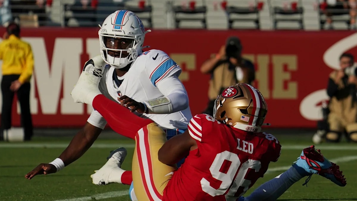 Cam Ward’s rough showing against 49ers backups underscores the learning curve for a rookie quarterback