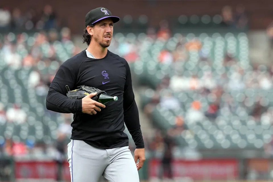 Rockies designate Michael Lorenzen for assignment, recall TJ Shook
