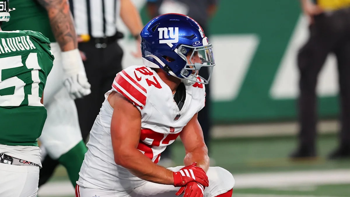 Report: Giants’ Braxton Berrios set for release as team plans return for September