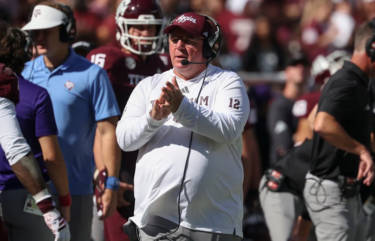 Mike Elko lays out Texas A&M’s 9-day-to-kickoff priorities, acknowledges SEC road gauntlet in Thursday presser