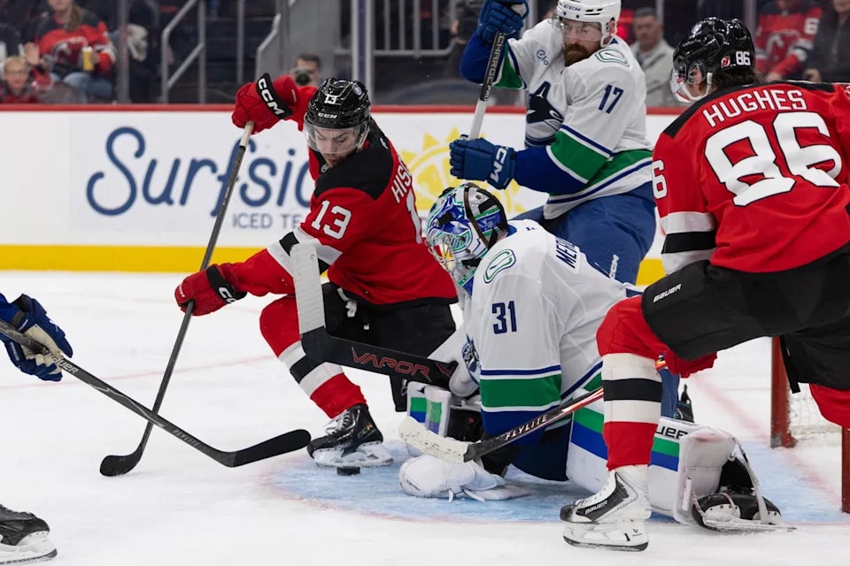 Canucks’ penalty kill falters again as New Jersey defeats Vancouver 4-1