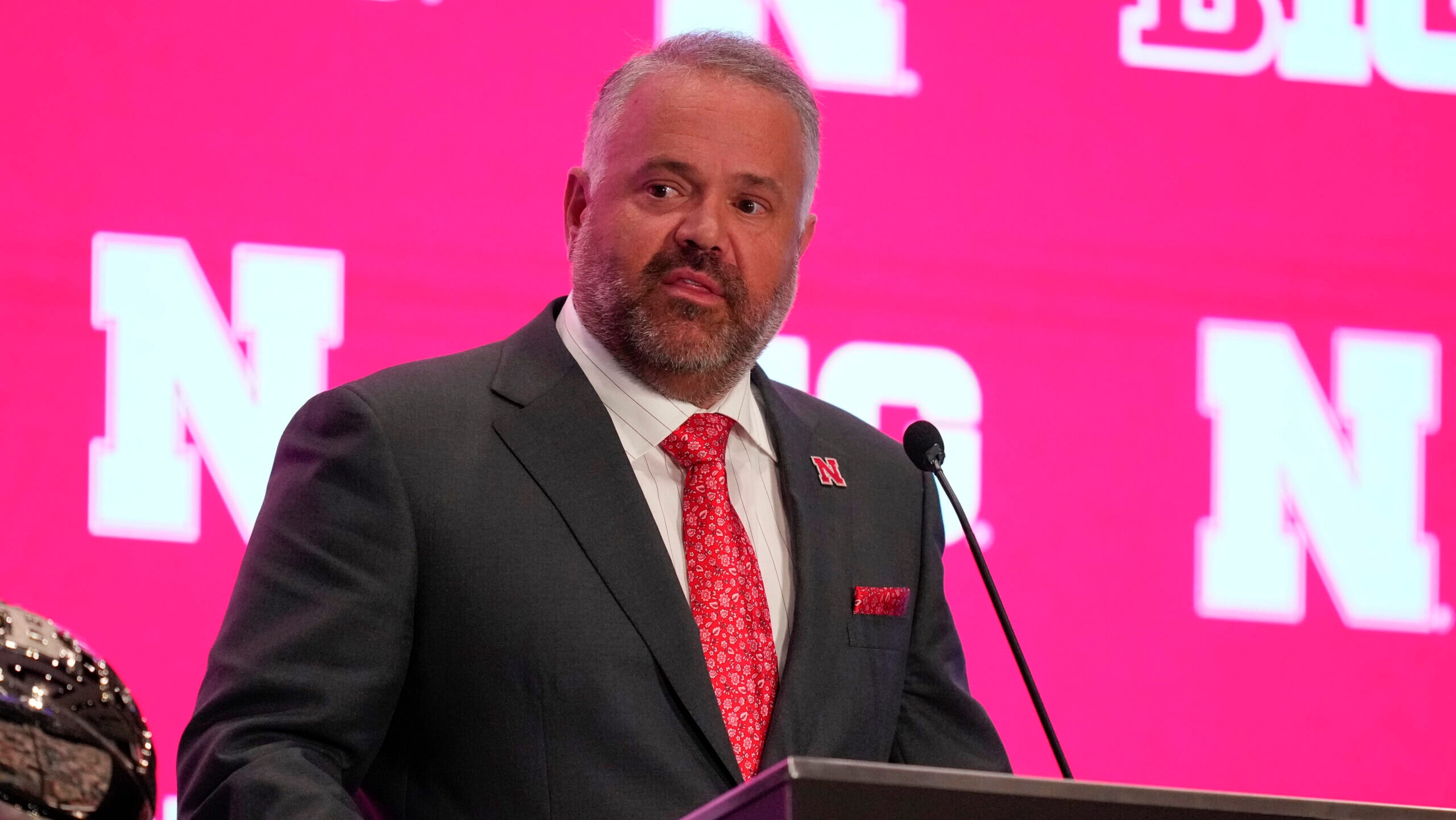 Nebraska’s Matt Rhule weighs in on where college football is headed at Big Ten Media Days