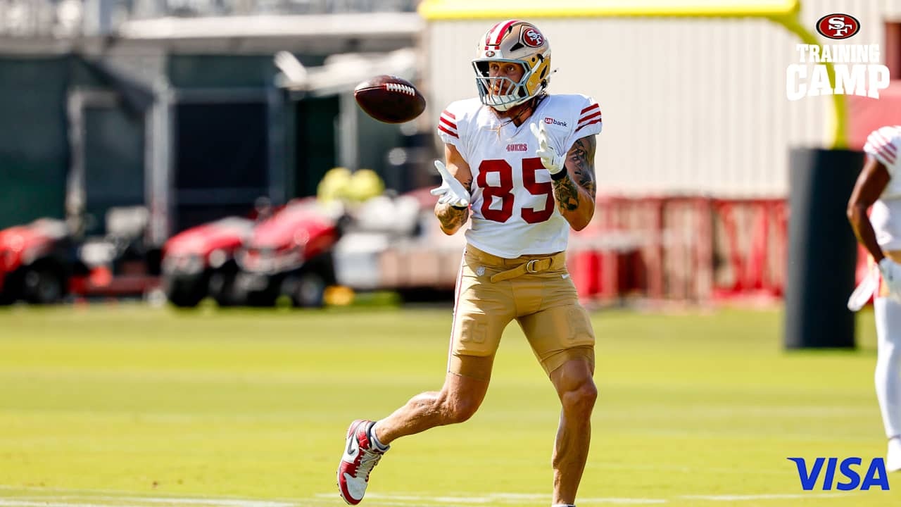 49ers take another step on Day 16 of training camp as George Kittle returns to practice