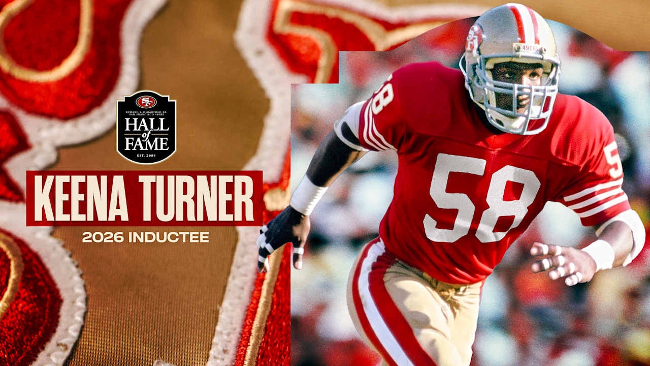 49ers linebacker Keena Turner named 34th inductee to Edward J. DeBartolo Sr. Hall of Fame