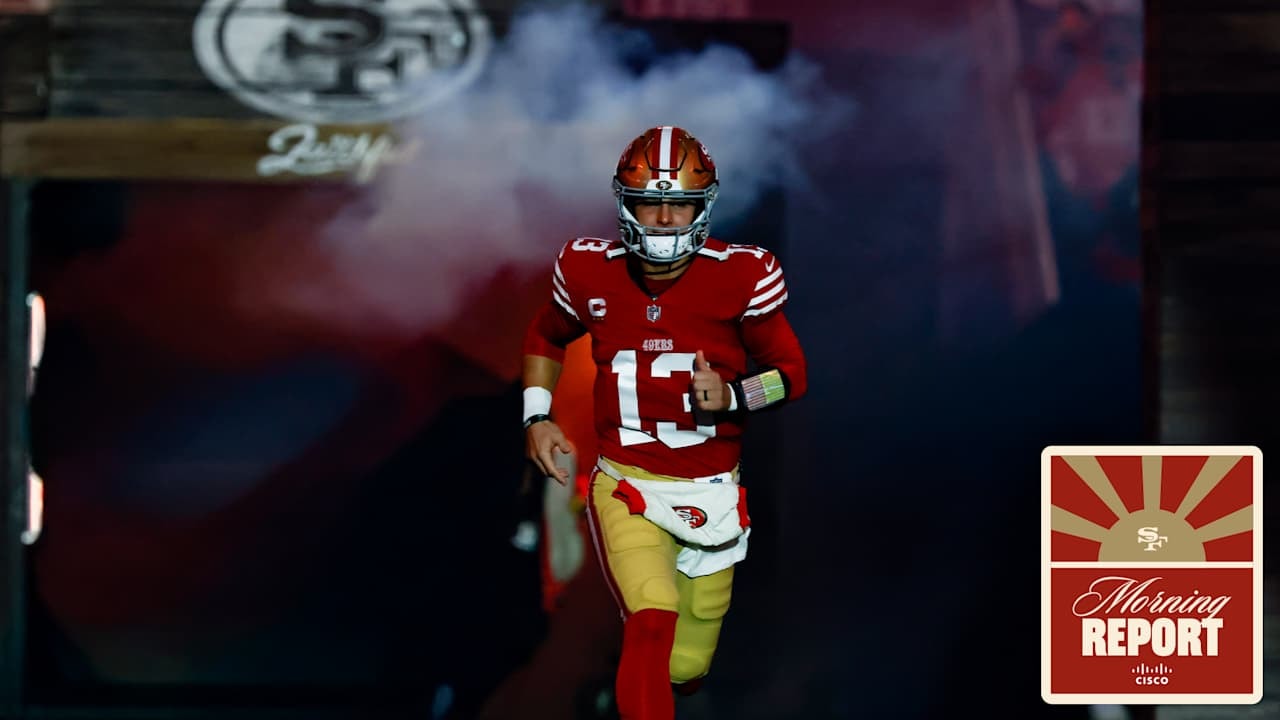 49ers Morning Report spotlights Brock Purdy at TEU and Kyle Jones’ view of the 2026 approach