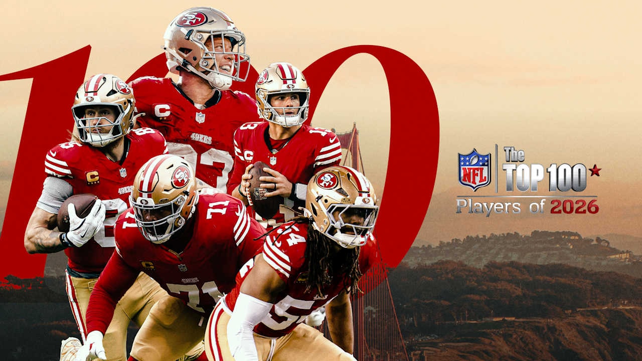 Five 49ers Earn Spots on NFL Network’s “Top 100 Players of 2026” List